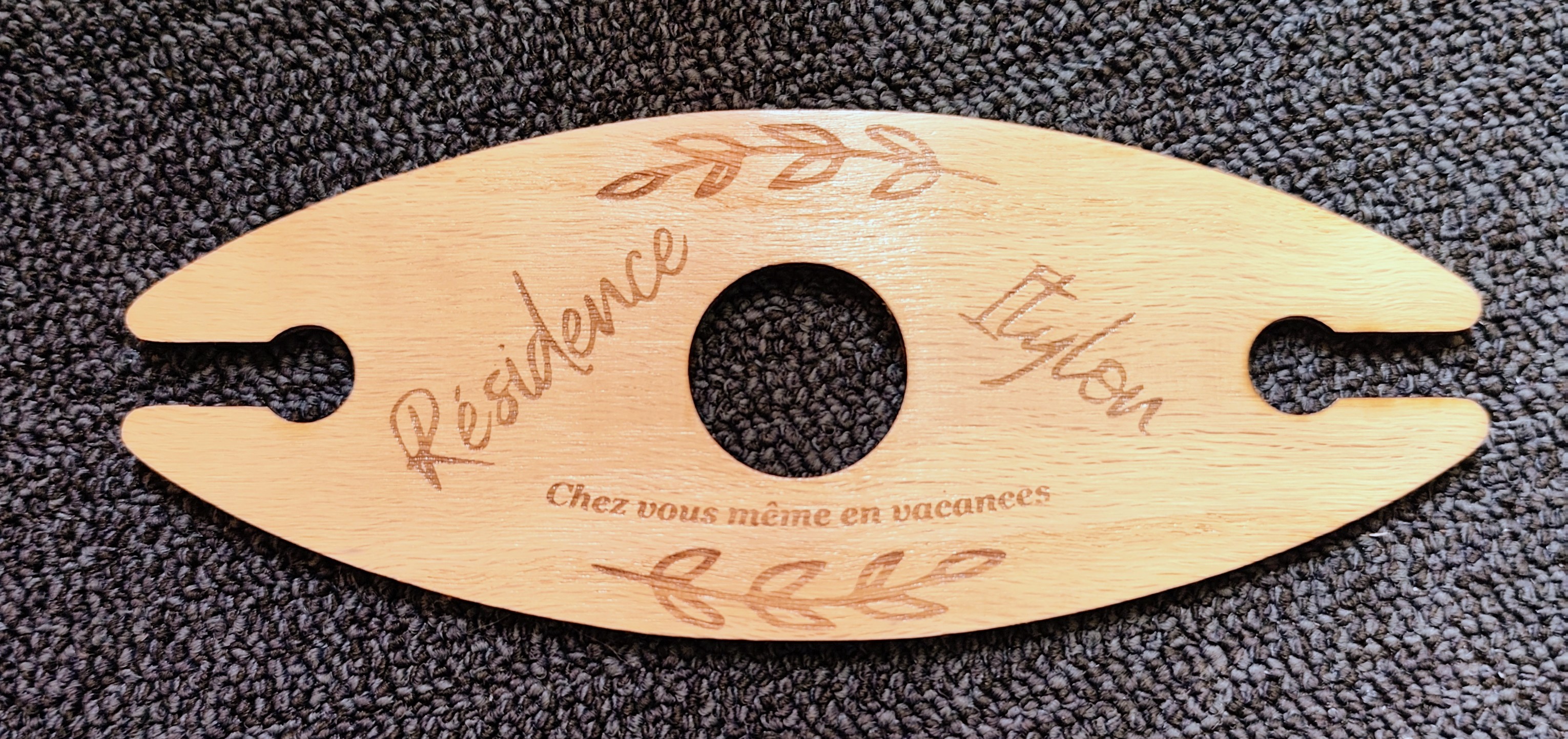 Porte verres pour bouteille