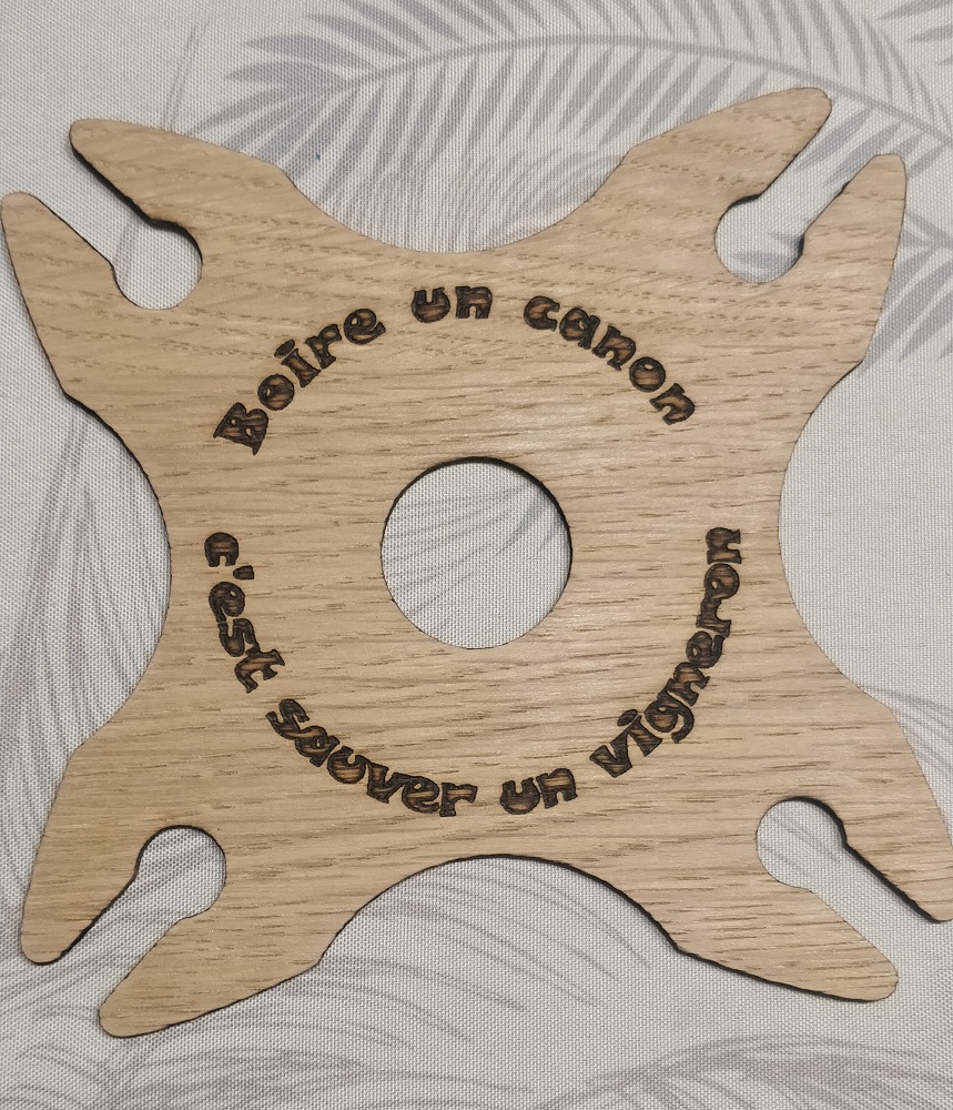 Porte verres pour bouteille — miniature 4